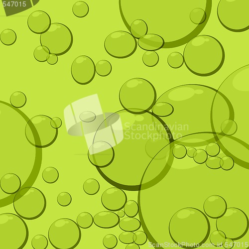 Image of  water with bubbles vector illustration