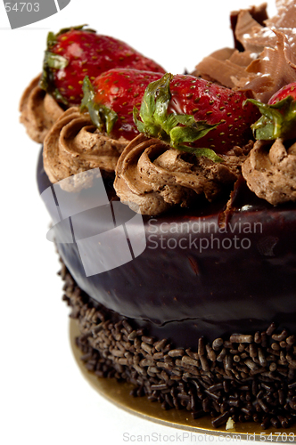 Image of Strawberry Chocolate Cake