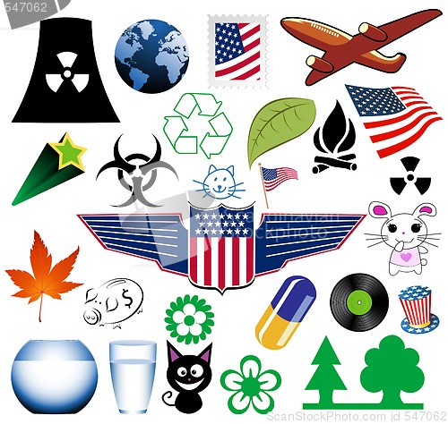 Image of vector design elements