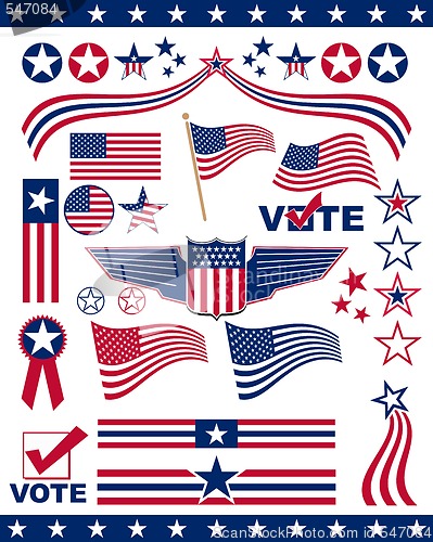 Image of American Patriotic Elements
