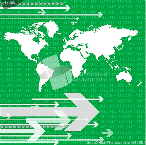 Image of World map