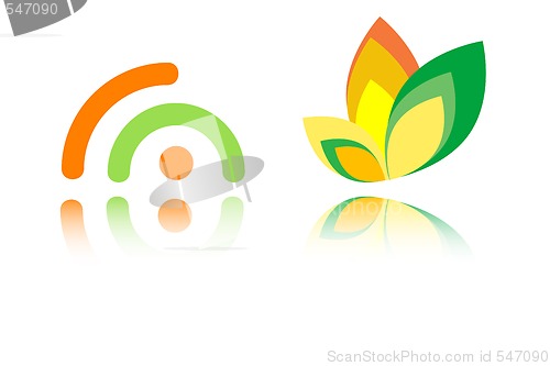 Image of Vector logo elements