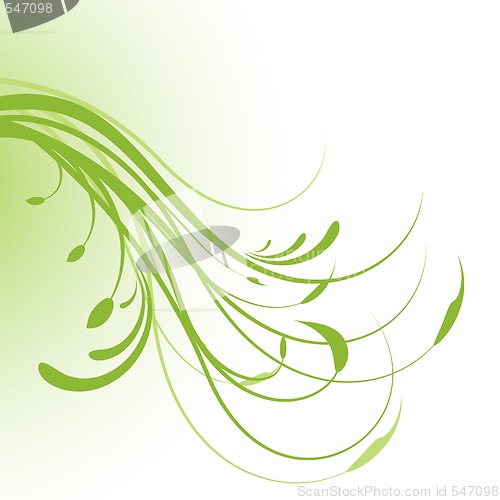 Image of Abstract floral background