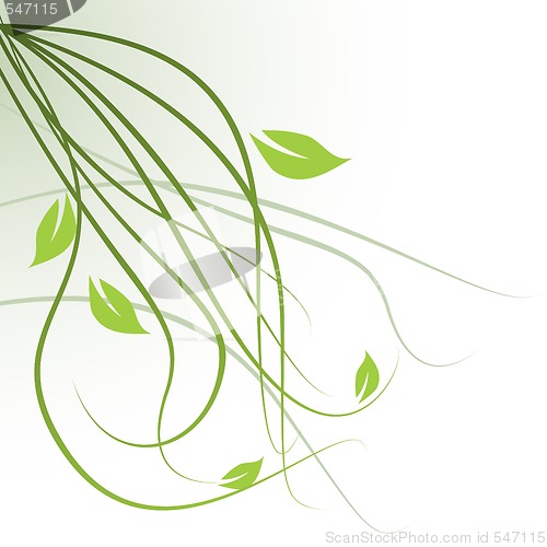 Image of Abstract floral background