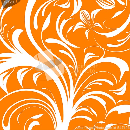 Image of Abstract floral background