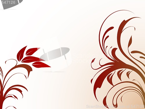 Image of Abstract floral background