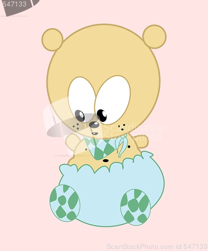 Image of Cute baby bear