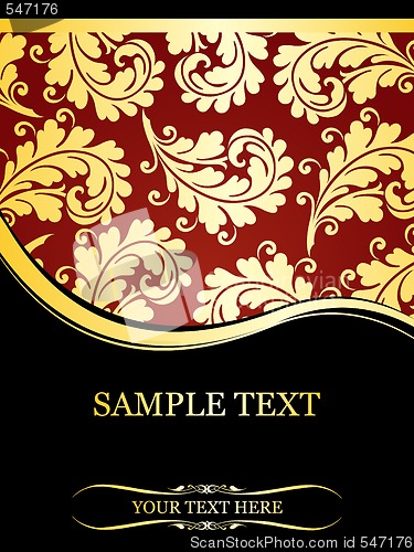 Image of Abstract floral background