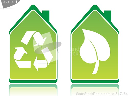 Image of Green ecology houses 