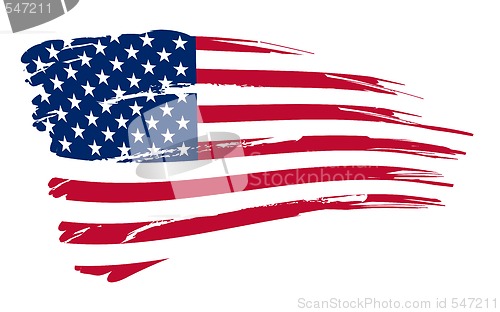 Image of American flag background