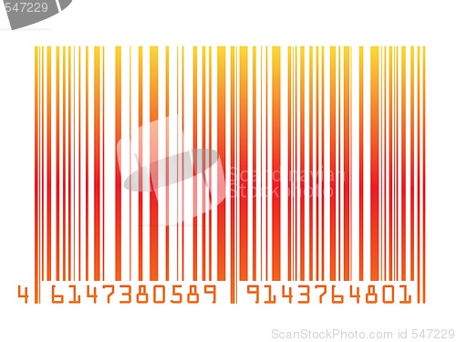 Image of colorful barcode