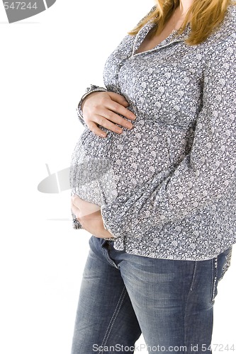 Image of pregnant belly