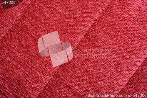 Image of red upholstery