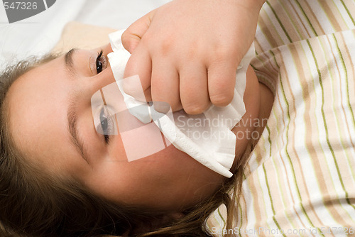 Image of Blowing Nose