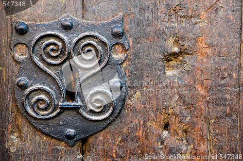 Image of old wooden door