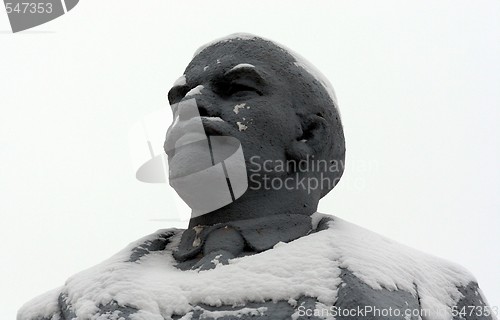 Image of Lenin monument in Belarus