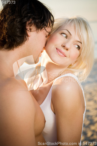 Image of Couple on the beach