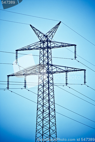 Image of Electricity pylons