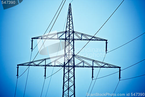 Image of Electricity pylons