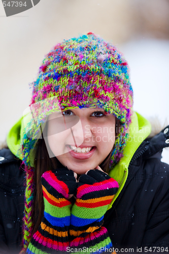 Image of Winter woman