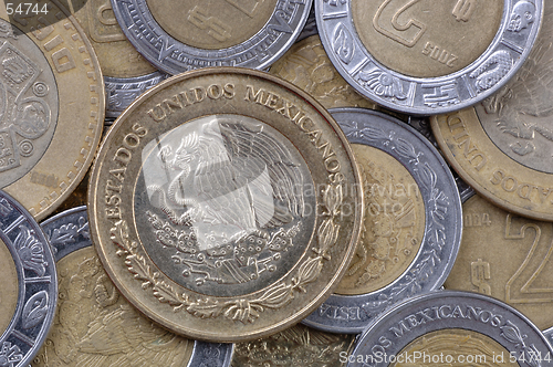 Image of Mexican Peso Coins