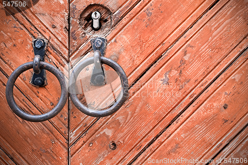 Image of Old wooden gates