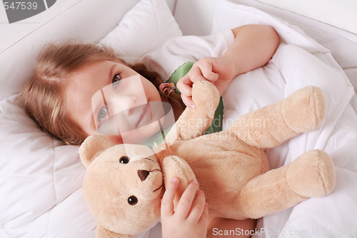 Image of Child with teddy