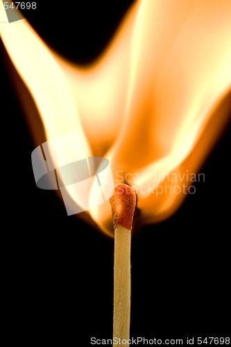 Image of Igniting match