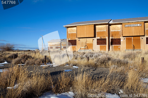 Image of abandoned town