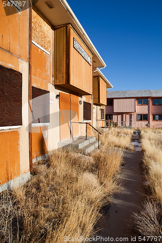 Image of abandoned houses