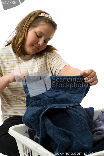 Image of Child Doing Chores