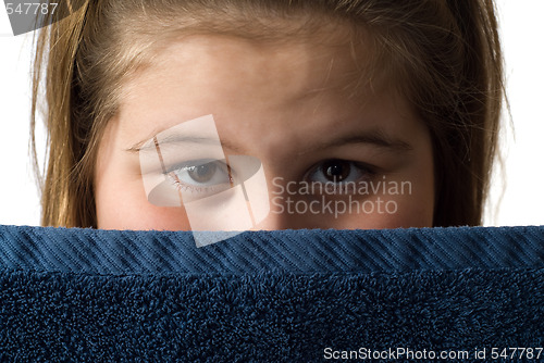 Image of Girl With Bath Towel