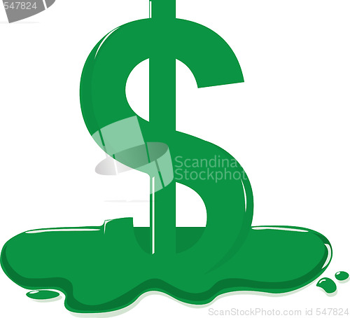 Image of Melting Dollar