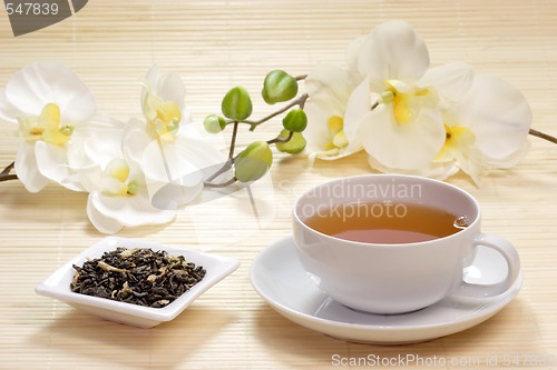 Image of Cup of jasmine tea