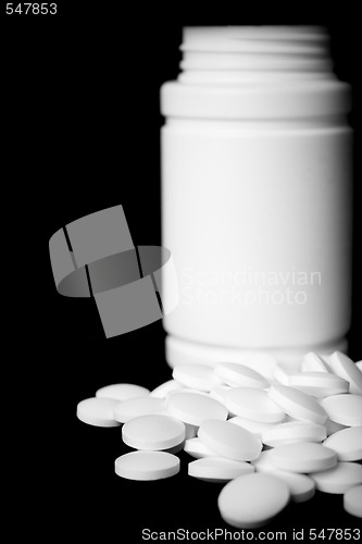 Image of white pills