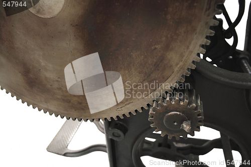 Image of letterpress gears 