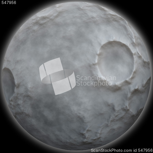 Image of 3d moon