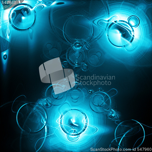 Image of 3d plasma blobs