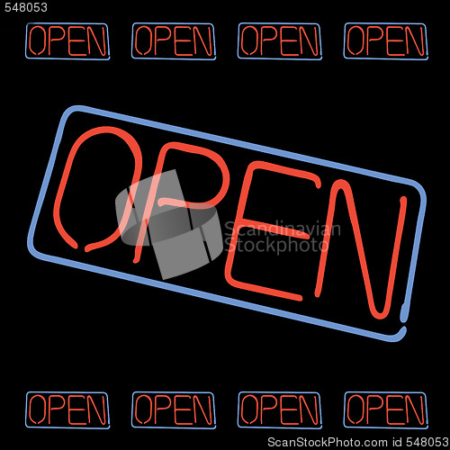 Image of Neon Open Sign