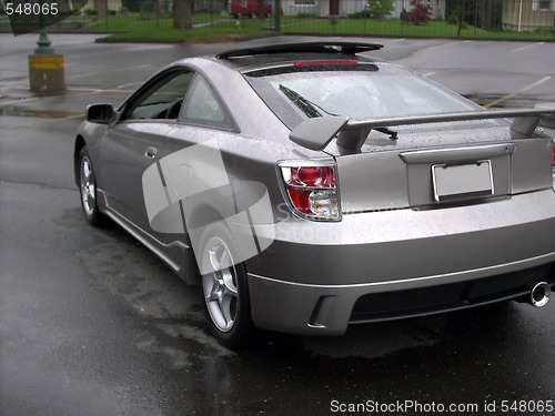 Image of Silver Celica rear