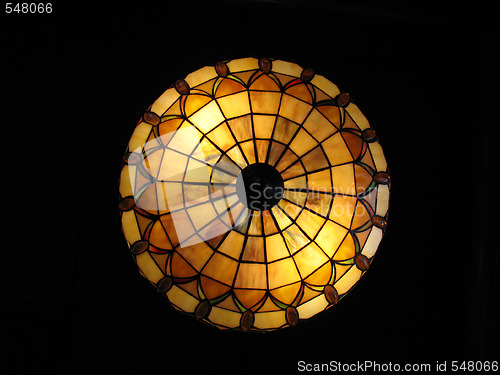 Image of stained glass lamp