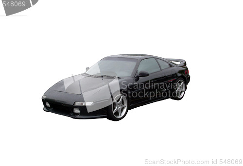 Image of Black Sportscar