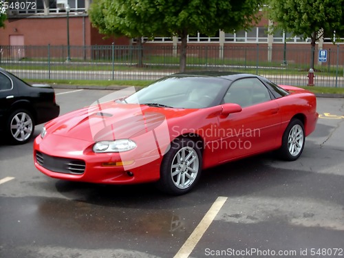 Image of Red Chevrolet Camaro