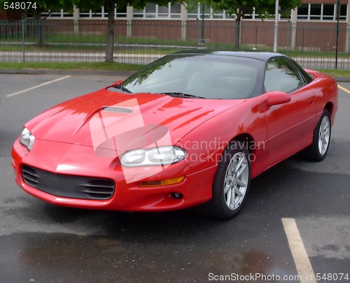 Image of Hot Red Car