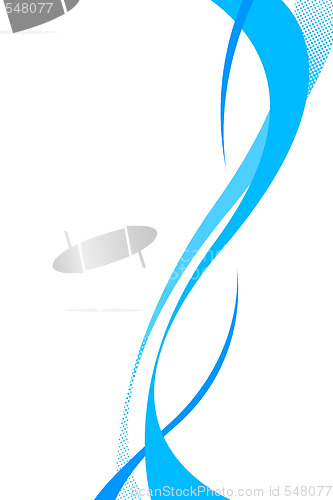 Image of Flowing Swoosh Curves