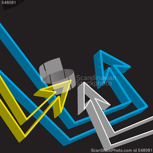 Image of Funky Arrows Layout