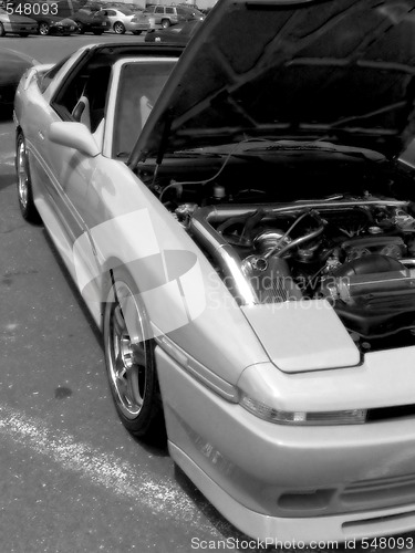 Image of B&W Sports Car - Supra