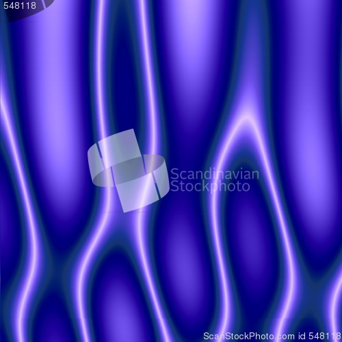 Image of Abstract Blue Fire / Flames