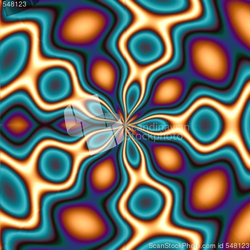 Image of Wavy Starburst 