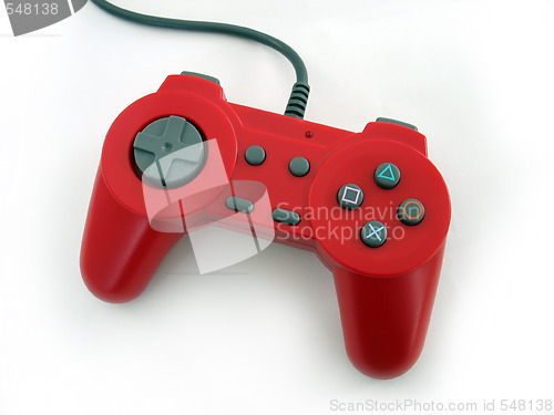 Image of red gamepad